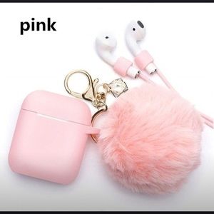 Pink airpod case